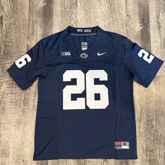 Saquon Barkley Penn State Blue Jersey Men’s Size S-XXL - Picture 2 of 8